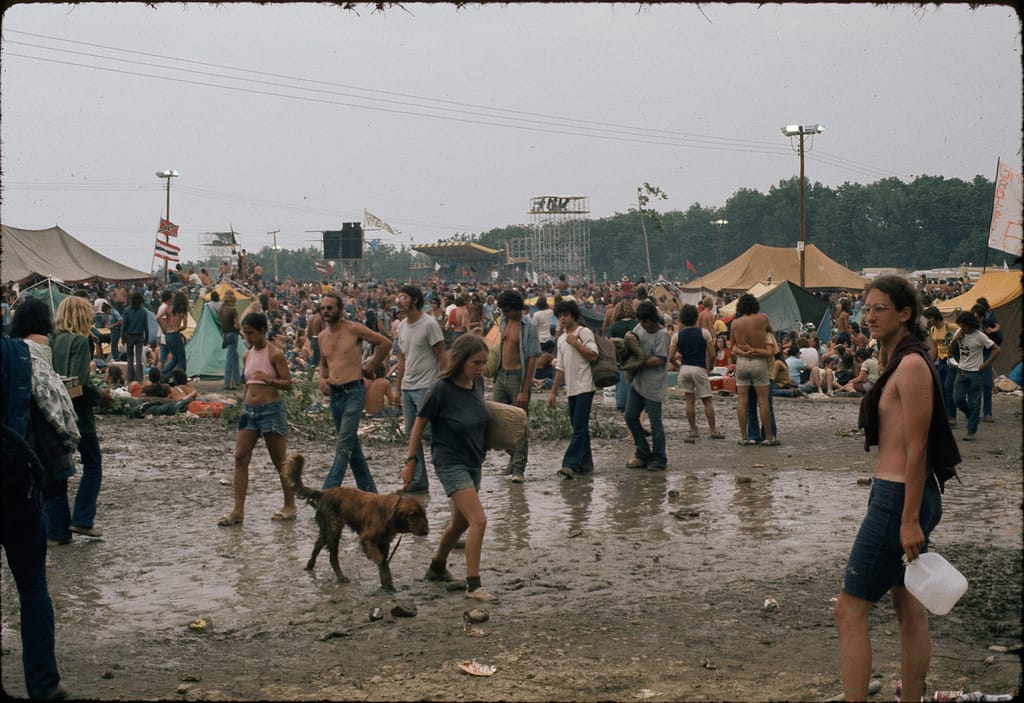 Historic Photo: Summer Jam Festival at Watkins Glen, NY, 1973.