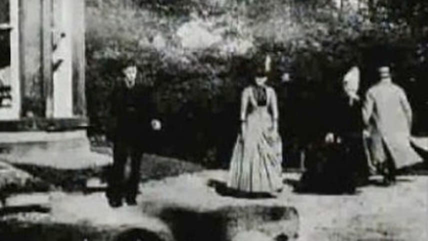 Watch “Roundhay Garden Scene,” the world’s very first motion picture—all 2 seconds of it.