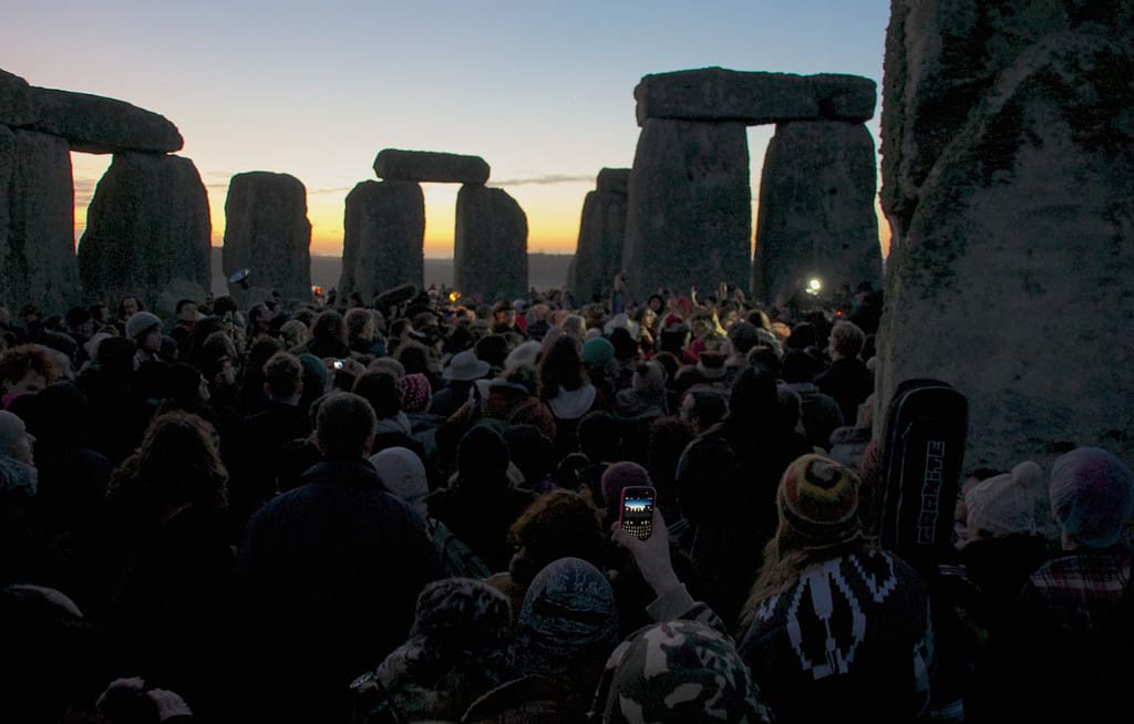 Solstice: The hallowed beginning of winter.