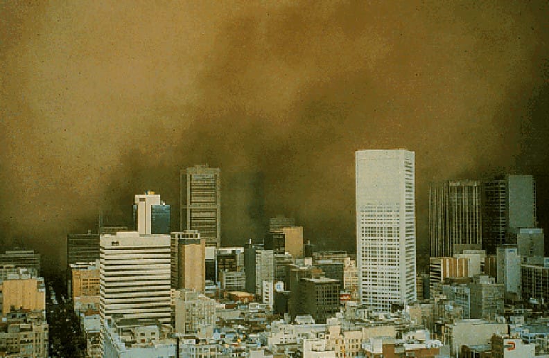 The day the sky turned red: The Melbourne Dust Storm of 1983.