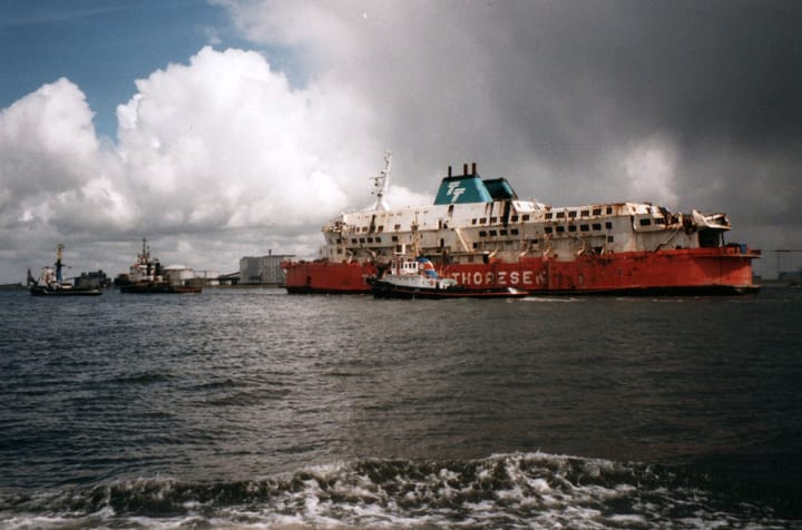 Deadly physics: The “Herald of Free Enterprise” ferry disaster of 1987.